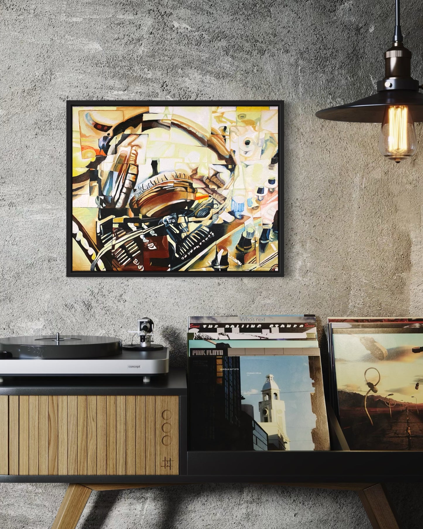 Rocksteady Original Painting