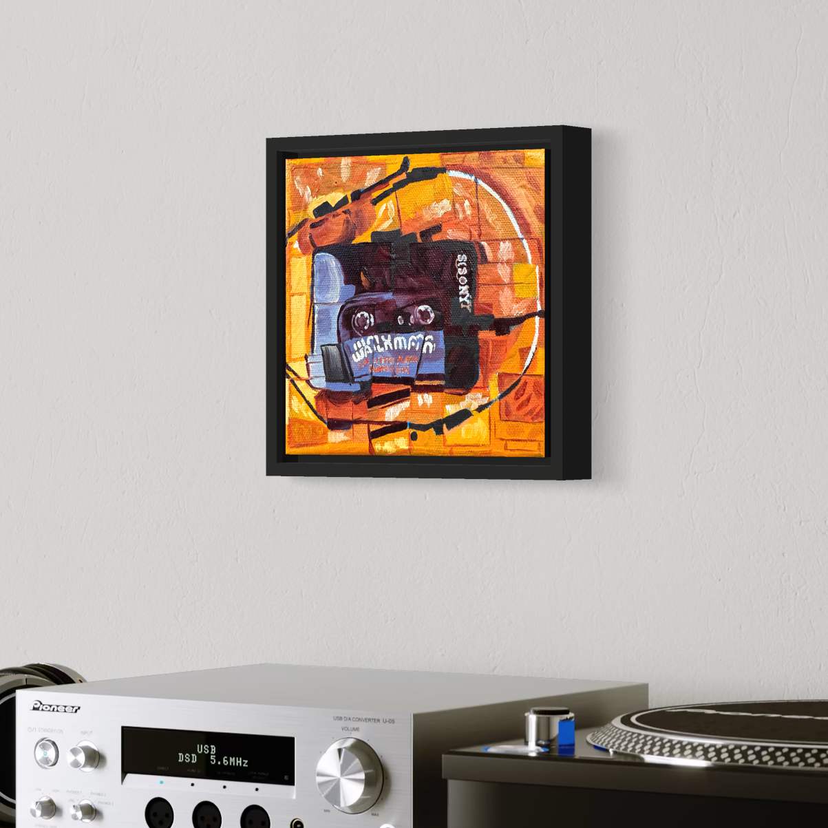 Stage-Dive Original Painting