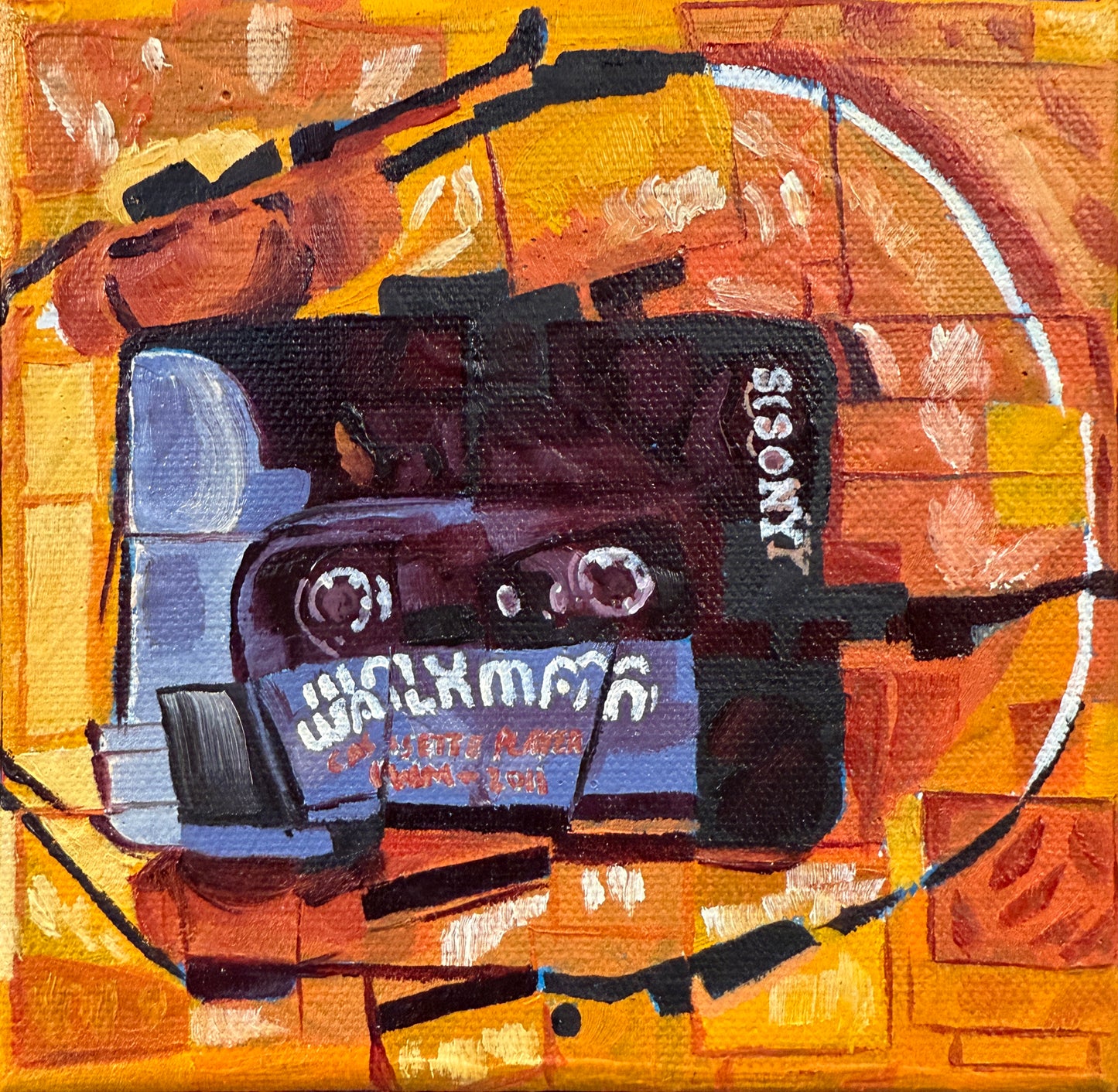 Stage-Dive Original Painting