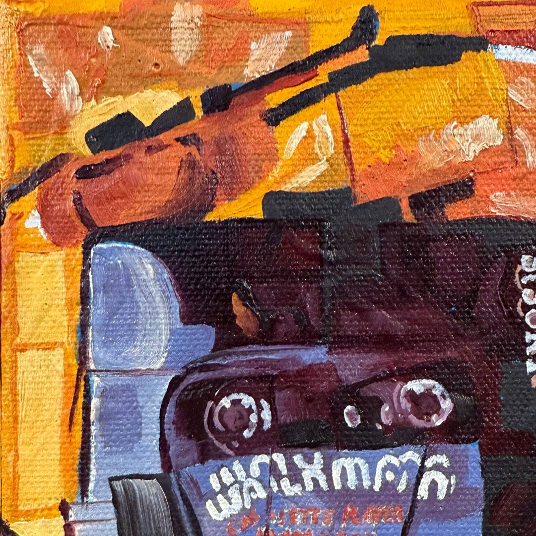 Stage-Dive Original Painting