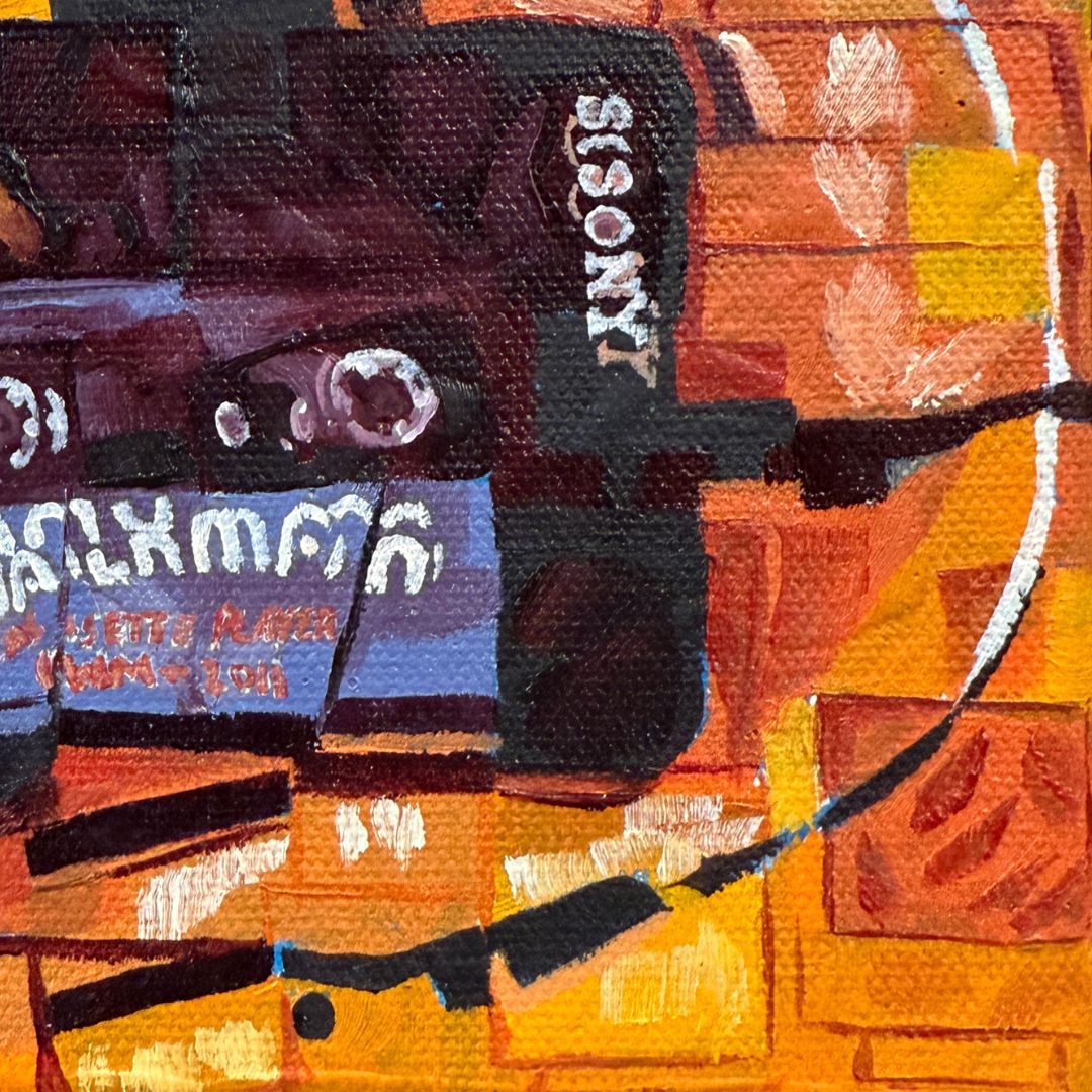 Stage-Dive Original Painting